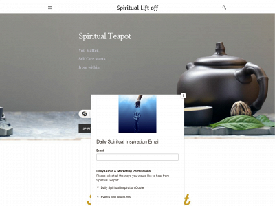 spiritualteapot.com snapshot