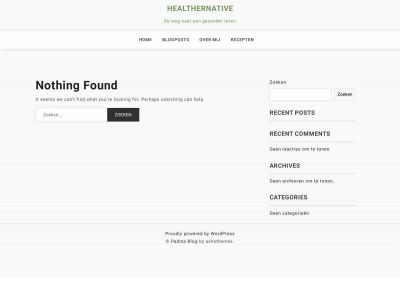 healthernative.nl snapshot