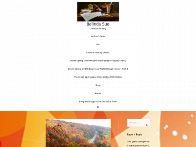creativewritingwithbsk.com snapshot