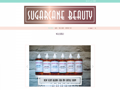 sugarcanebeauty.com snapshot