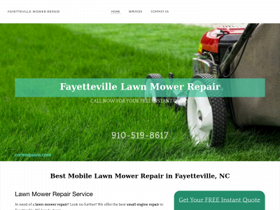 www.fayettevillemowerrepairs.com snapshot