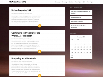 urbanprepperhq.com snapshot