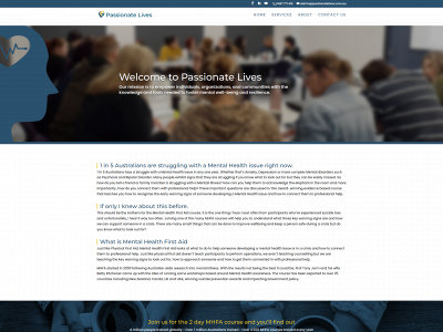 passionatelives.com.au snapshot