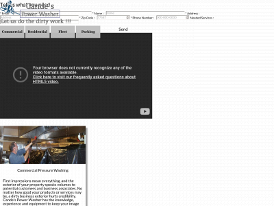 candespowerwasher.com snapshot