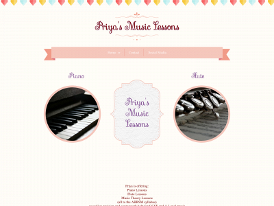 priyasmusic.co.uk snapshot