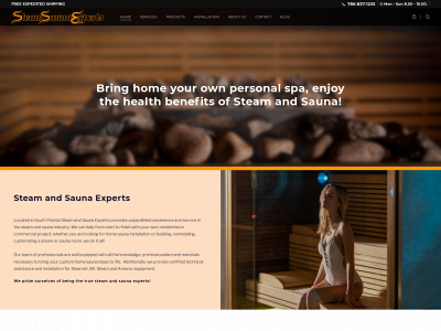 www.steamandsaunaexperts.com snapshot