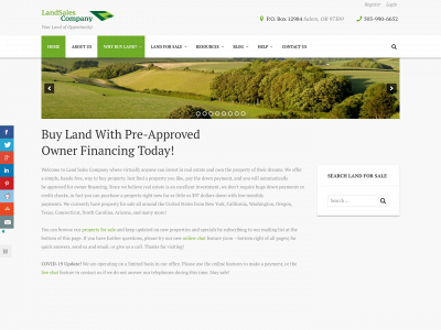 landsalesco.com snapshot