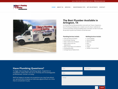 jerrysplumbingandwelding.com snapshot