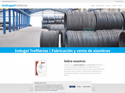 indugaltrefilerias.info snapshot