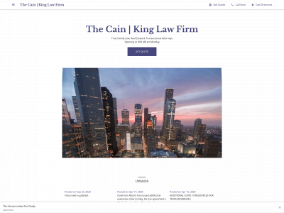 cain-king.com snapshot
