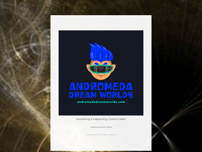 andromeda-dream-worlds.com snapshot