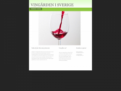 vingarden.se snapshot