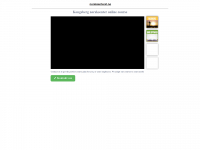 norsksenteret.no snapshot