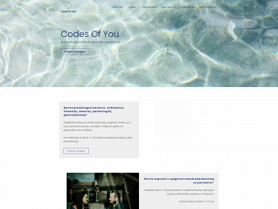 codesofyou.com snapshot