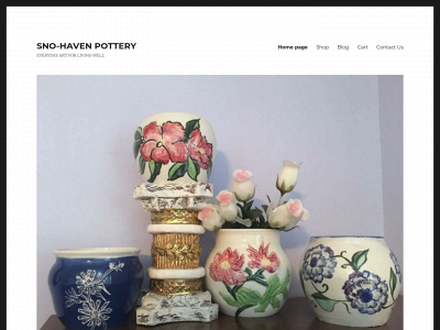 snohavenpottery.com snapshot