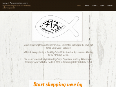 417lasercreations.com snapshot