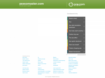 axesomaster.com snapshot