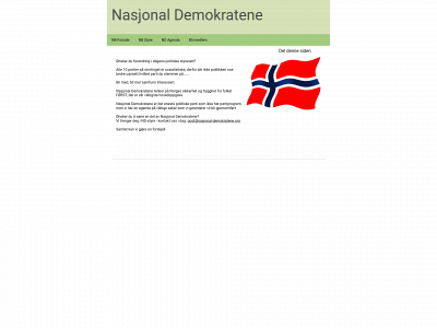 nasjonal-demokratene.org snapshot