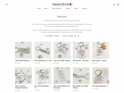 stampedwithlove.co.uk snapshot