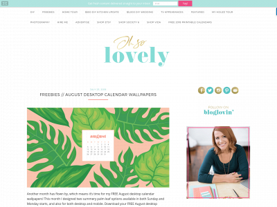 ohsolovelyblog.com snapshot