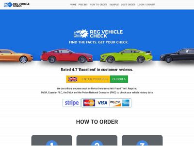 regvehiclecheck.co.uk snapshot