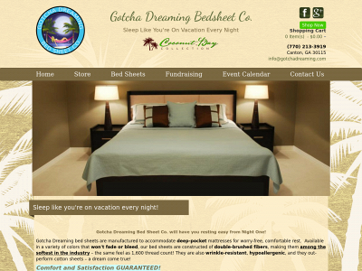 gotchacoveredbedsheets.com snapshot