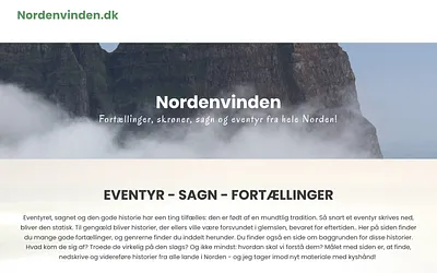 nordenvinden.dk snapshot