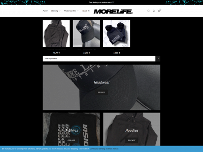 morelifeclothing.co.uk snapshot