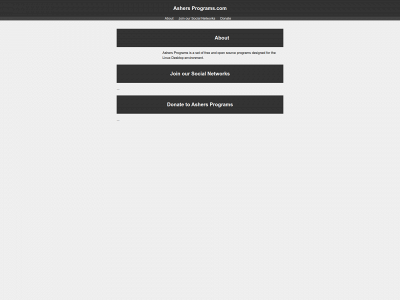 ashersprograms.com snapshot