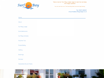 surfbaylodge.co.uk snapshot