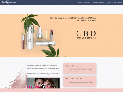 columbiawhitelabel.com snapshot