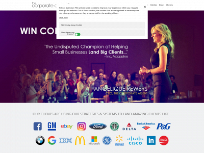 thecorporateagent.com snapshot