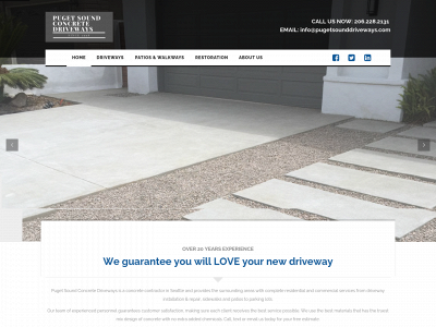 pugetsounddriveways.com snapshot