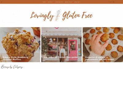 lovinglyglutenfree.com snapshot