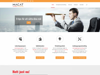 macat.se snapshot