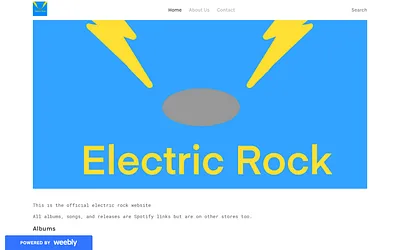 electricrockofficial.weebly.com snapshot