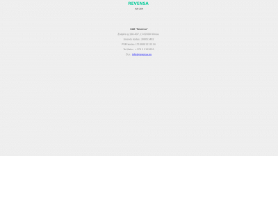 revensa.lt snapshot