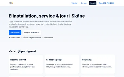 rnelteknik.se snapshot