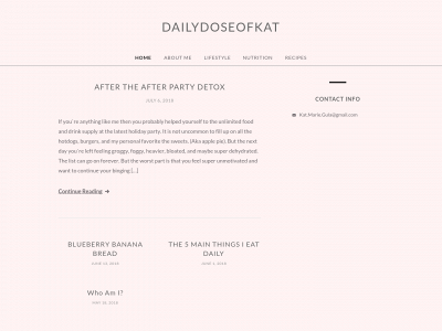dailydoseofkat.com snapshot