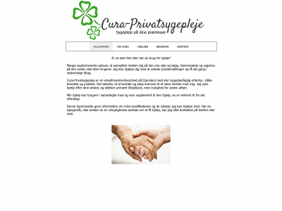 cura-privatsygepleje.dk snapshot