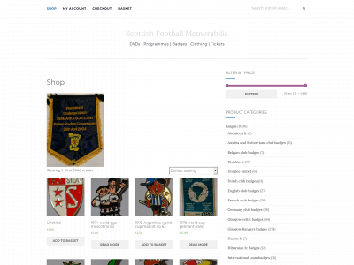 scottishfootballmemorabilia.co.uk snapshot