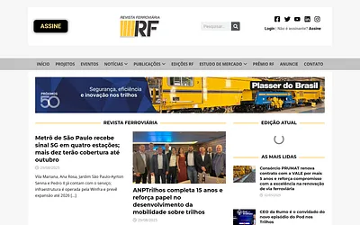 revistaferroviaria.com.br snapshot
