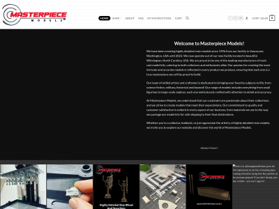 masterpiecemodels.com snapshot