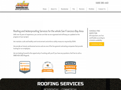 anberoofing.com snapshot
