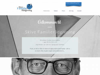 skivefamilieraadgivning.dk snapshot