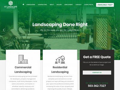 www.gtlandscapesolutions.com snapshot