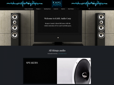 kahlaudio.com snapshot