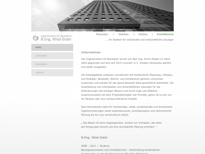 statik-gisler.de snapshot