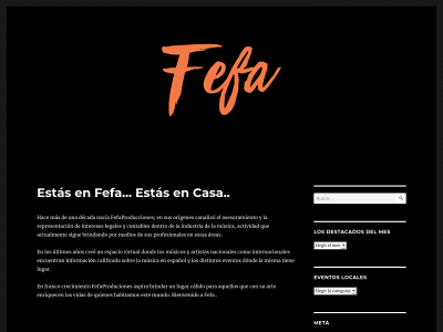 fefaproducciones.com snapshot