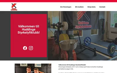 huddingestyrkelyftklubb.se snapshot